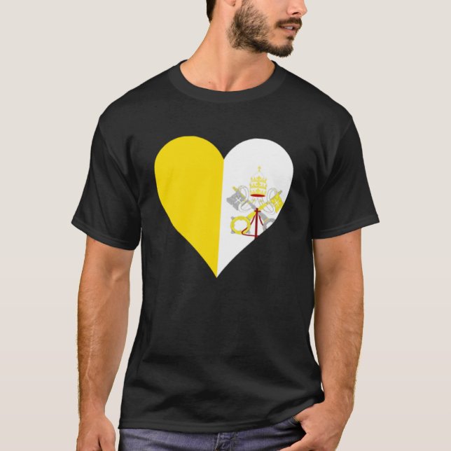 Camiseta Santa Sé Sinalizador Sagrado Ver Presentes Amor Sa (Frente)