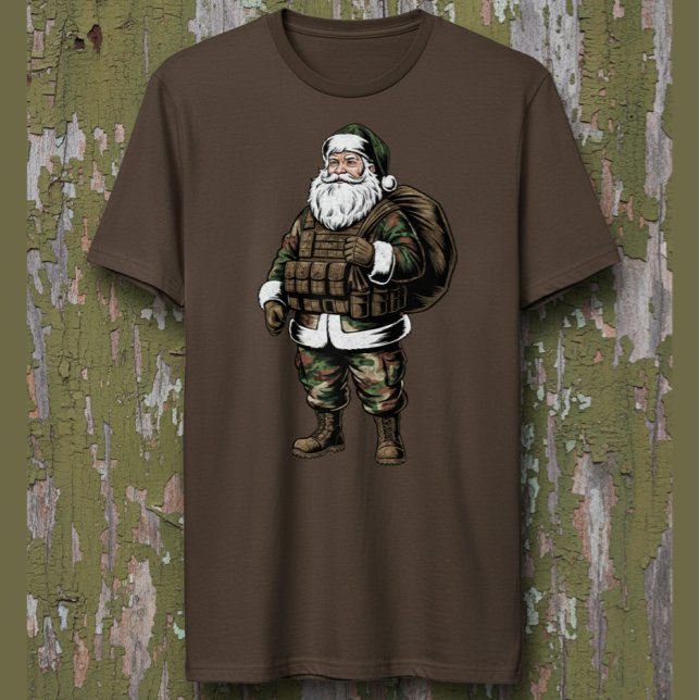 Camiseta Santa Soldier (Criador carregado)