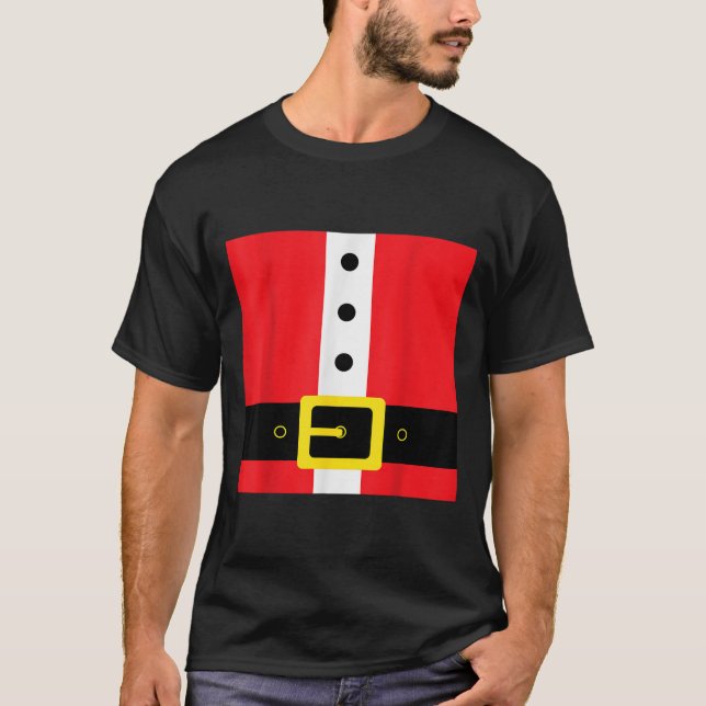 Camiseta Santa Suit Christmas Funny Cute  (Frente)