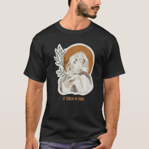 Camiseta Santa Teresa de Ávila Mulheres Doutoras da Igreja