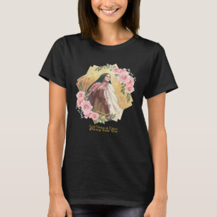 Camiseta Santa Teresa de Lisieux Católica Santa Inspiradora