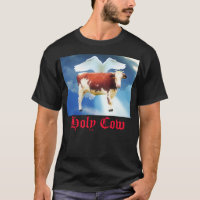 Santa Vaca Engraçada Memória de Piada Hilariante I