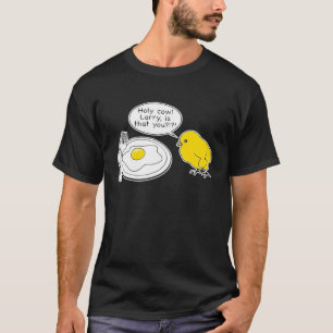 Camiseta Santa Vaca Larry É A Sua Piada Pai