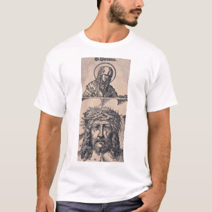 Camiseta Santa Verônica com o Vernicle por Hans Burgkmair