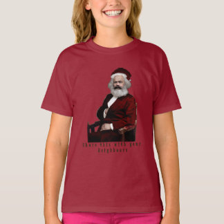 Camiseta SantaKarl MarXmas