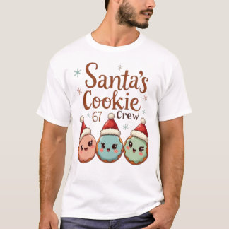Camiseta Santa's Cookie 67 Crew