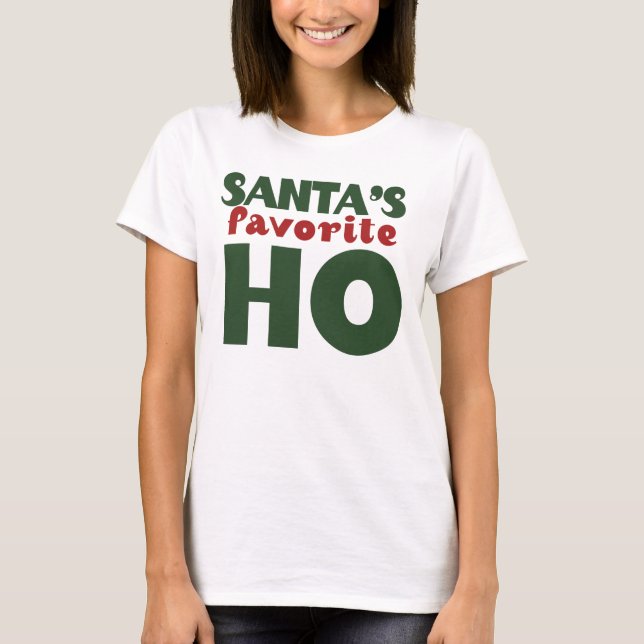 Camiseta Santas Favoritas HO (Frente)