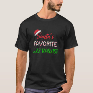 Camiseta Santas favoritas Jazz Bhelps Gift Baco de jazz eng