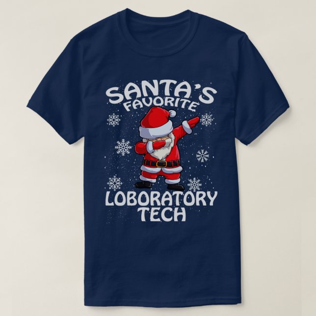 Camiseta Santas Favoritas Laboratório Tech Natal (Frente do Design)