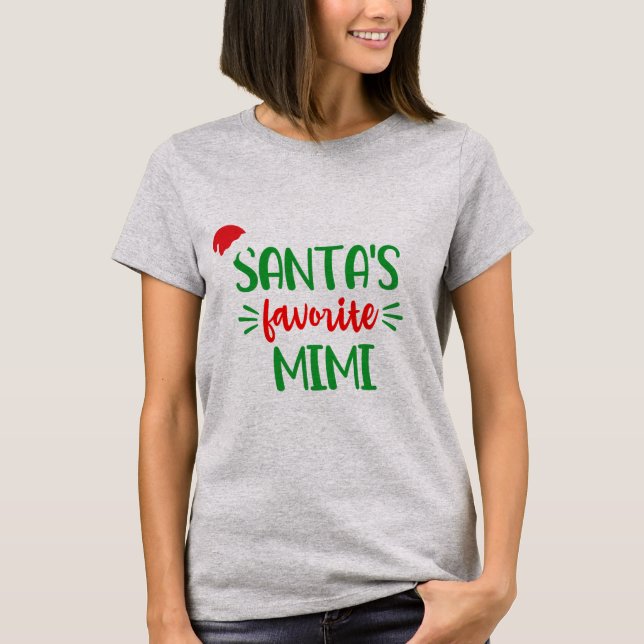 Camiseta Santas Favoritas Mimi (Frente)