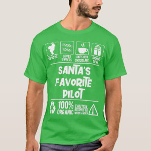 Camiseta Santas Favoritas Pilot Christmas HO