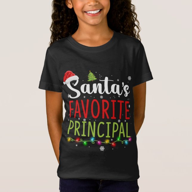 Camiseta Santas Favoritas Principal Natal Papais noeis H (Frente)