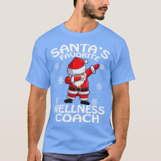 Camiseta Santas Favoritas Wellness Treinador de Natal