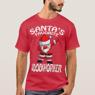 Camiseta Santas Favoritas Woodworker Natal 1