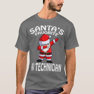 Camiseta Santas Favorite Av Technician Natal