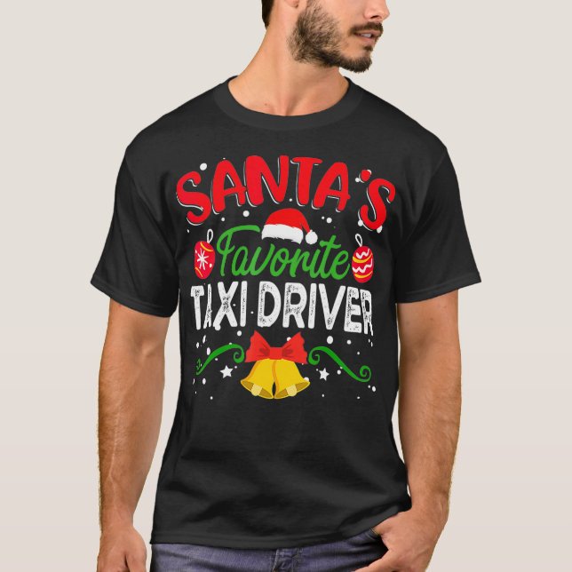 Camiseta Santas Favorite Driver Tai Engraçado Driver Tai Ch (Frente)