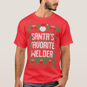 Camiseta Santas Favorite Welder