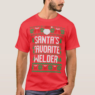 Camiseta Santas Favorite Welder