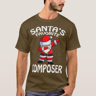 Camiseta Santas Favorito Composer Natal