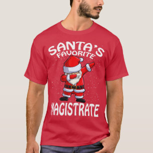 Camiseta Santas Favorito Magistrado Natal