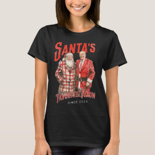 Camiseta Santas Felon Favorito Desde Natal De 2024