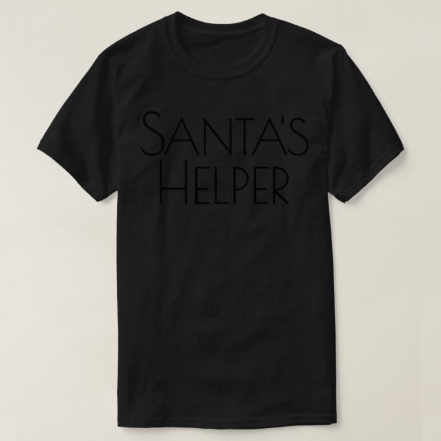 Camiseta Santas Helper 8 (Frente do Design)