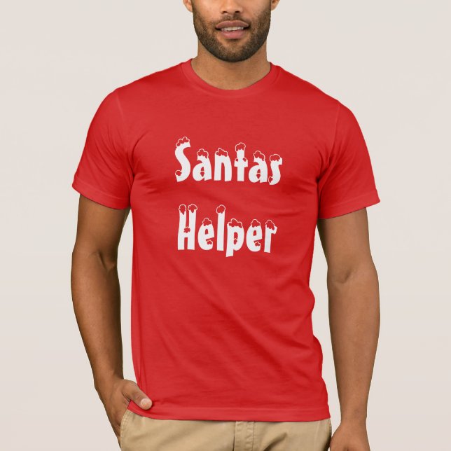 Camiseta Santas Helper T-Shirt (Frente)