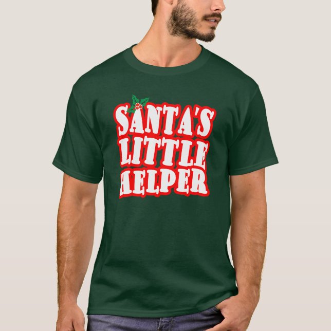 Camiseta Santas Little Helper (Frente)