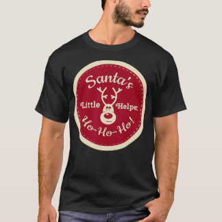 Camiseta Santas Little Helper Funny Natal s444