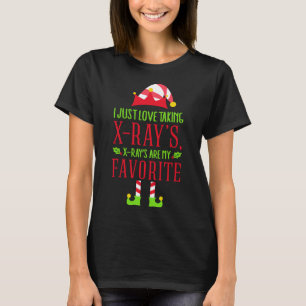 Camiseta Santas Radiology Elf, presentes de tecnologia XRay