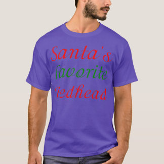 Camiseta SANTAx27S FAVORITE REDHEAD 1