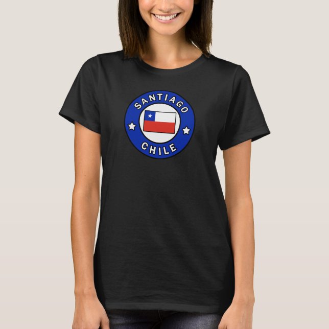 Camiseta Santiago Chile (Frente)