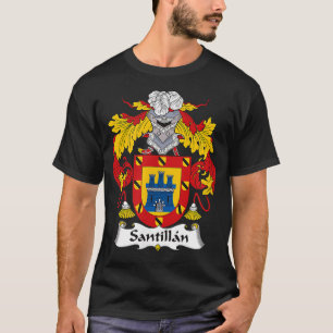 Camiseta Santillan Casaco do Armamento Familiar Crest