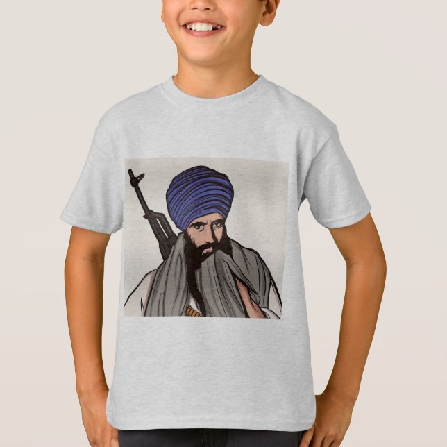 Camiseta Santji para crianças (Frente)