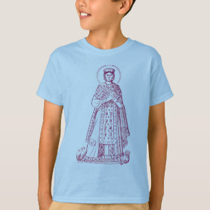 Camiseta Santo Agnes do mosaico grego de Roma