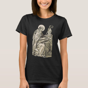 Camiseta Santo Agostinho de Hipona Filósofo Católico