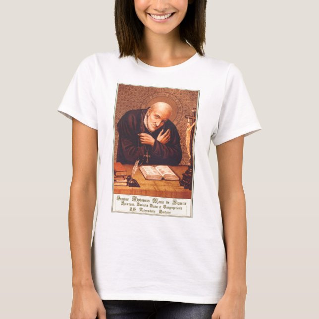 Camiseta Santo Alphonsus Liguori (Frente)