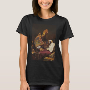 Camiseta Santo Ambrose Padre da Igreja Católica