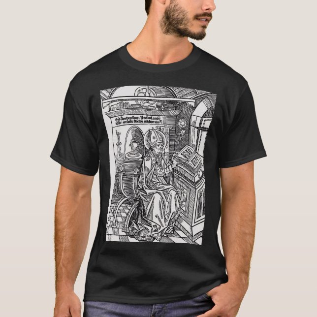 Camiseta Santo Ambrósio de Milão (Frente)