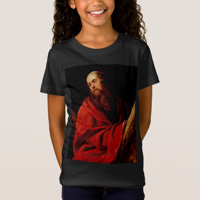 Camiseta Santo Andrew por Peter Paul Rubens (Frente)