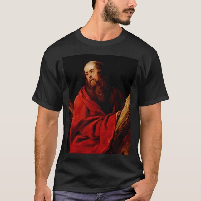 Camiseta Santo Andrew por Peter Paul Rubens (Frente)