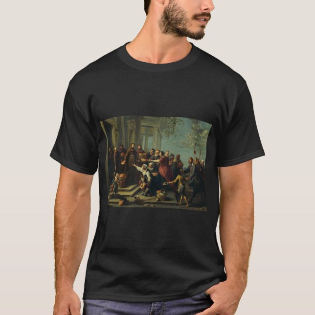 Camiseta Santo Anthony de Pádua por Willem van Herp (Frente)