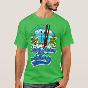 Camiseta Santo Anton am Arlberg Áustria Ski