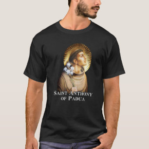 Camiseta Santo António de Pádua São Católico Vintage Infant