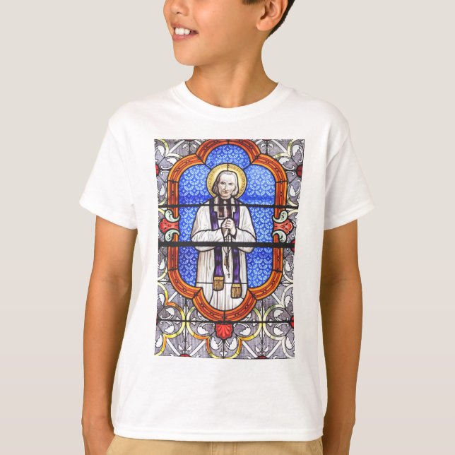 Camiseta Santo Antônio Vianney Padroeiro dos Párocos (Frente)