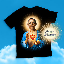 Camiseta Santo Barack Obama Prayer