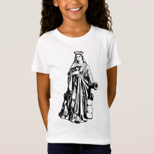 Camiseta Santo Barbara Virgin e mártir