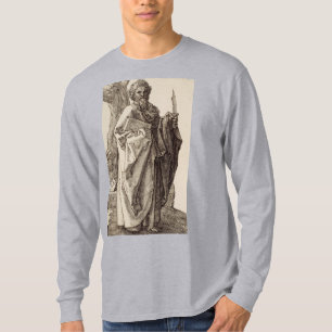 Camiseta Santo Bartholomew do Apóstolo por Albrecht Durer