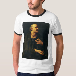 Camiseta Santo Bartholomew, o postle de Rubens