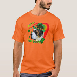 Camiseta Santo Bernard Dia de São Patrício